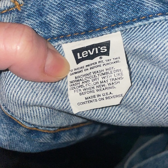 Vintage 90s Orange Tab Levi’s Denim Jacket - Picture 11 of 11